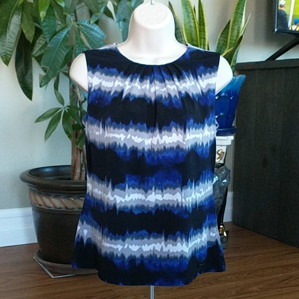 Calvin Klein Multicolor Sleeveless Top Size S